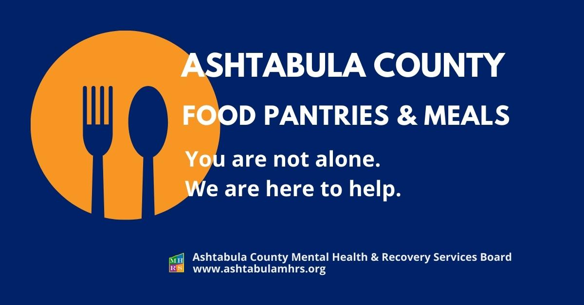 Ashtabula County Food Pantries and Meals