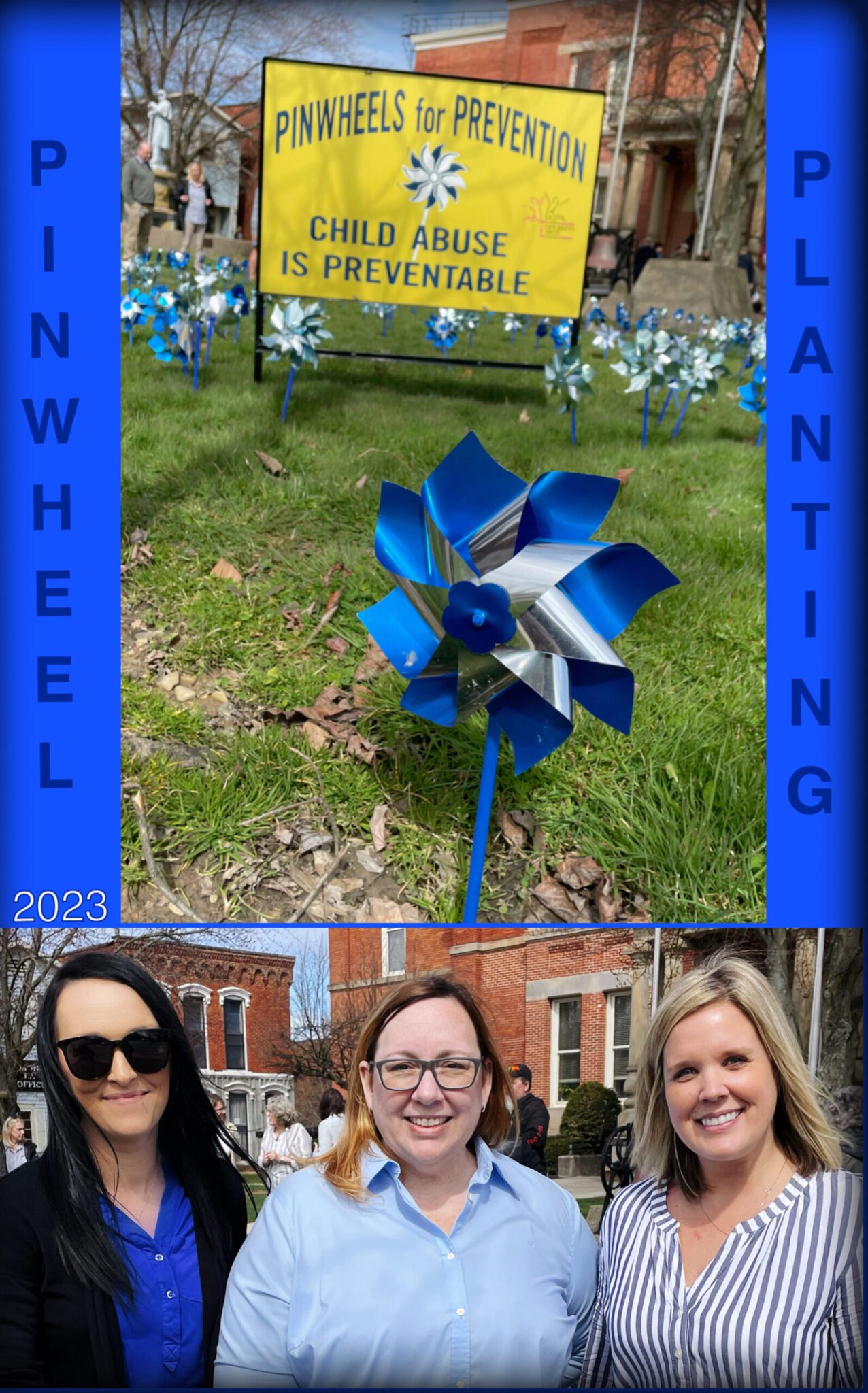 Image of Planting Pinwheels for Prevention