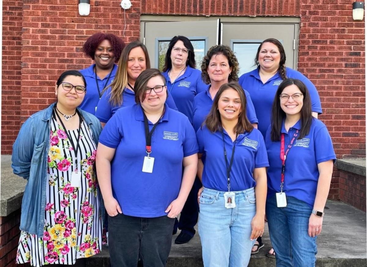Prevention Partnership Spotlight Community Action 2 Image of Community Action employees with the word Prevention Partnership Spotlight