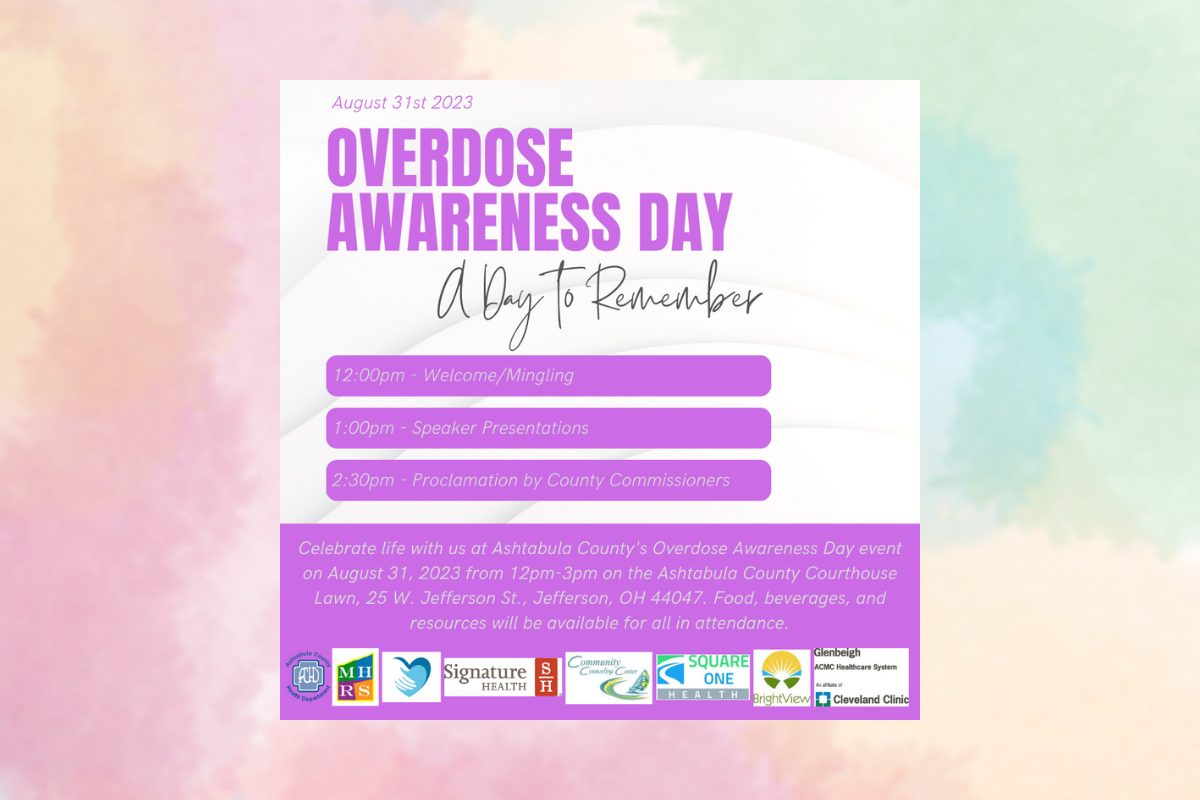 Image of Overdose Awareness Day with the words A Day to Remember.