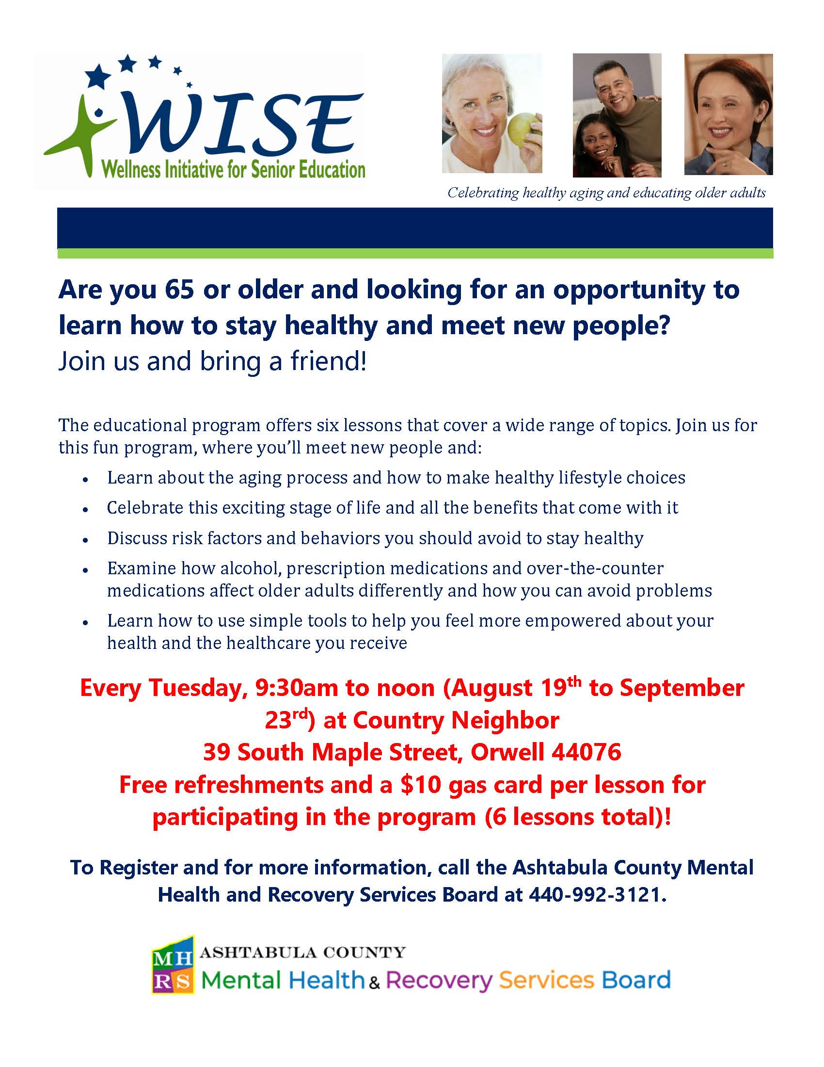 WISE Program for Seniors
