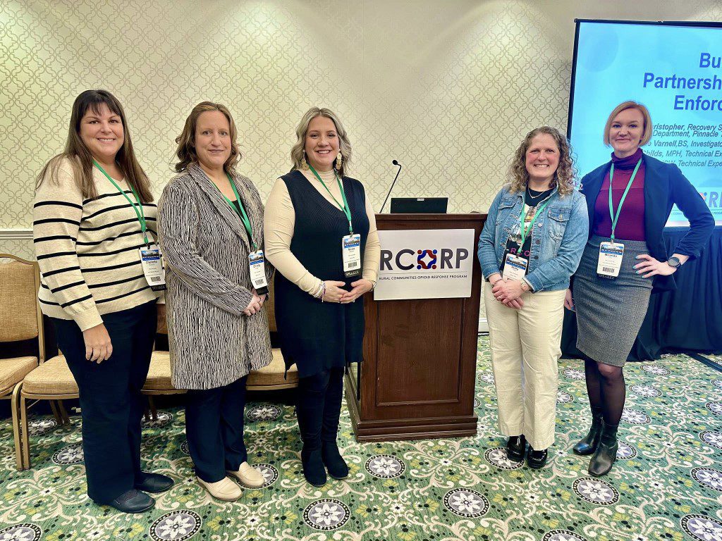five women who attended the RCORP conference